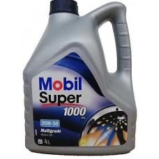 Mobil Super 1000 X1 20W-50 - 4 L